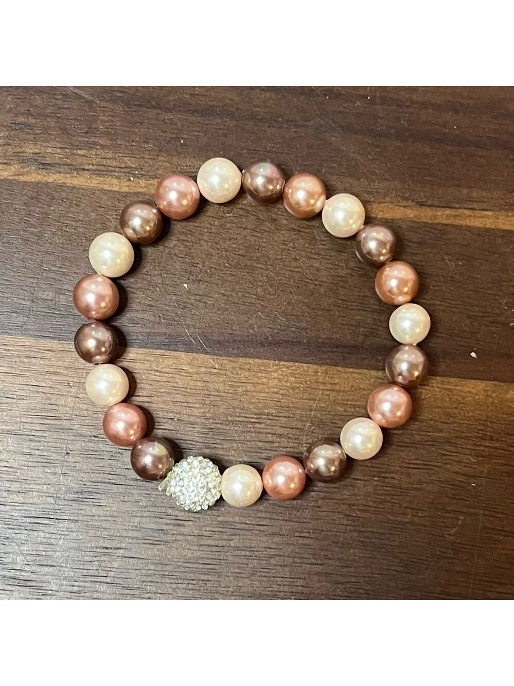 Daphne Shell Pearl Pink Bracelet